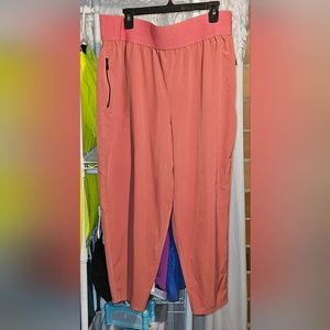 Torrid Coral Ankle Pants Athleisure XXL / 18
